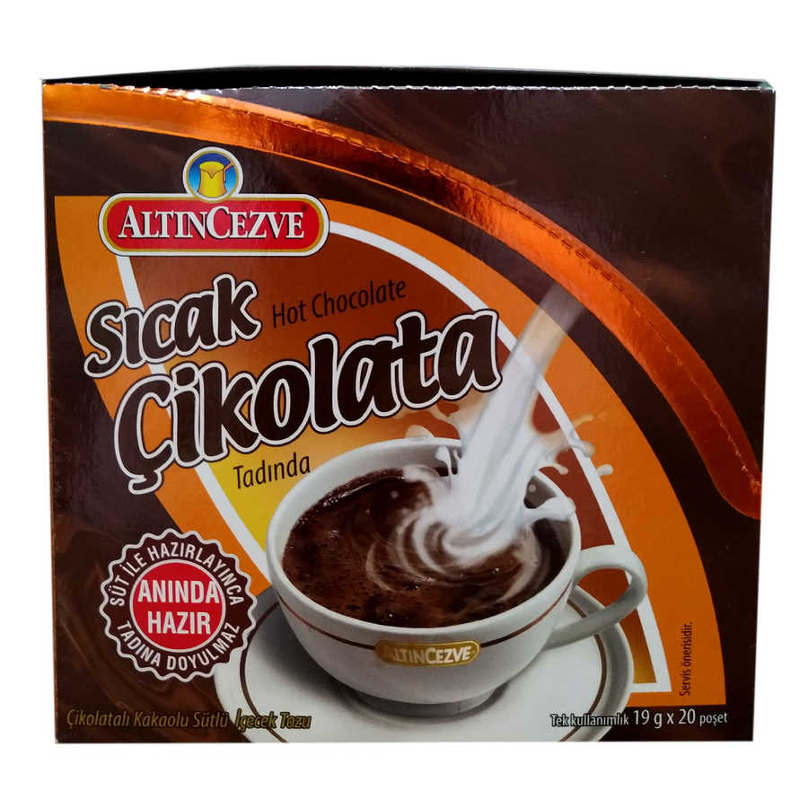 sıcak çikolata tozu