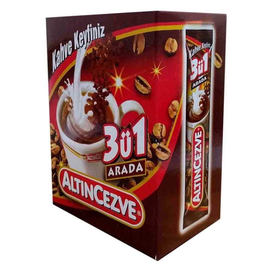 3 ü 1 Arada Kahve 15 Gr X 20 Adet Üçü Birarada 15.00 TL + KDV