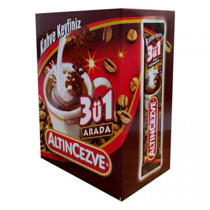 3 ü 1 Arada Kahve 15 Gr X 20 Adet Üçü Birarada 15.00 TL + KDV