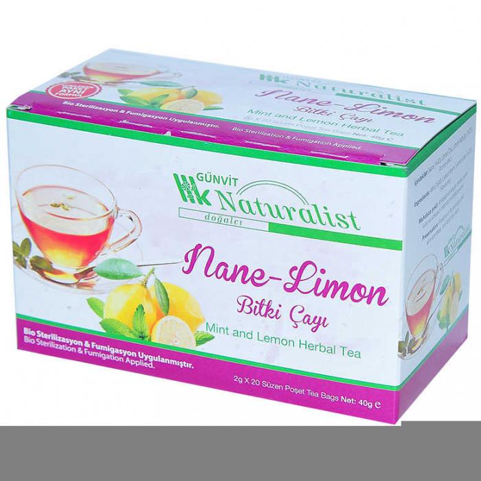Nane Limon Bitki Çayı 20 Süzen Pşt